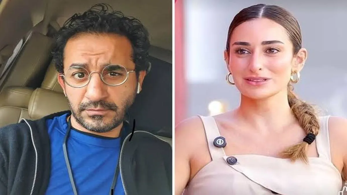 أمينة خليل وأحمد حلمي في فيلم «حدوتة»