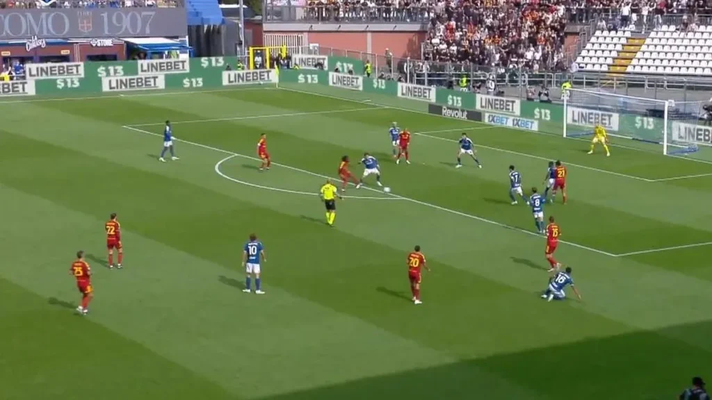 روما وكومو في الدوري الإيطالي