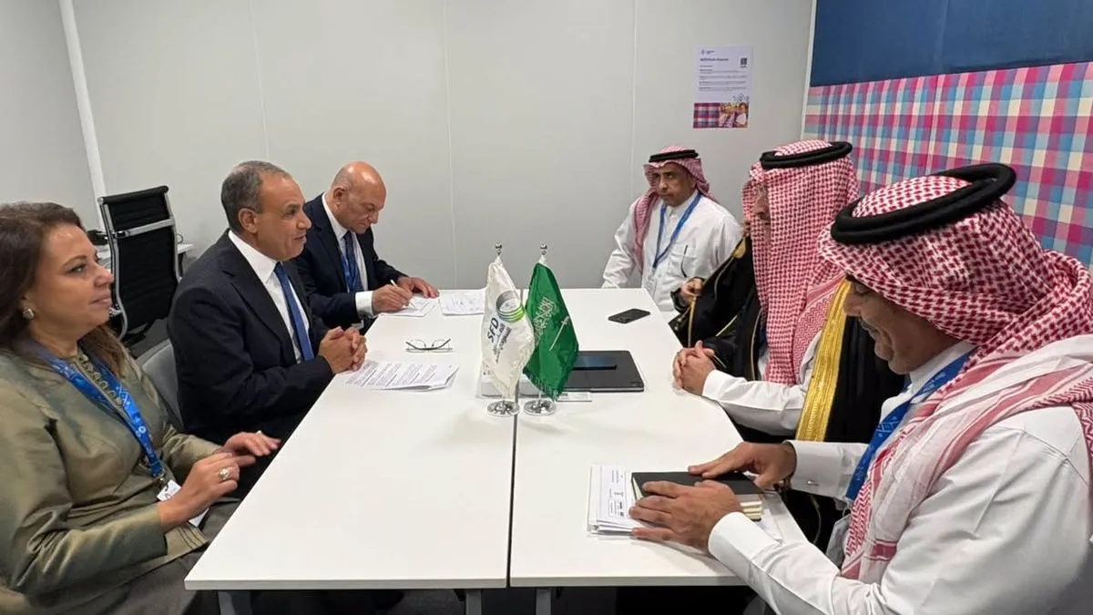 وزير الخارجية بدر عبد العاطي يلتقي الرئيس التنفيذي للصندوق السعودي للتنمية